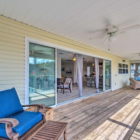 Withlacoochee River House With Dock And Kayaks! Βίλα Yankeetown Εξωτερικό φωτογραφία