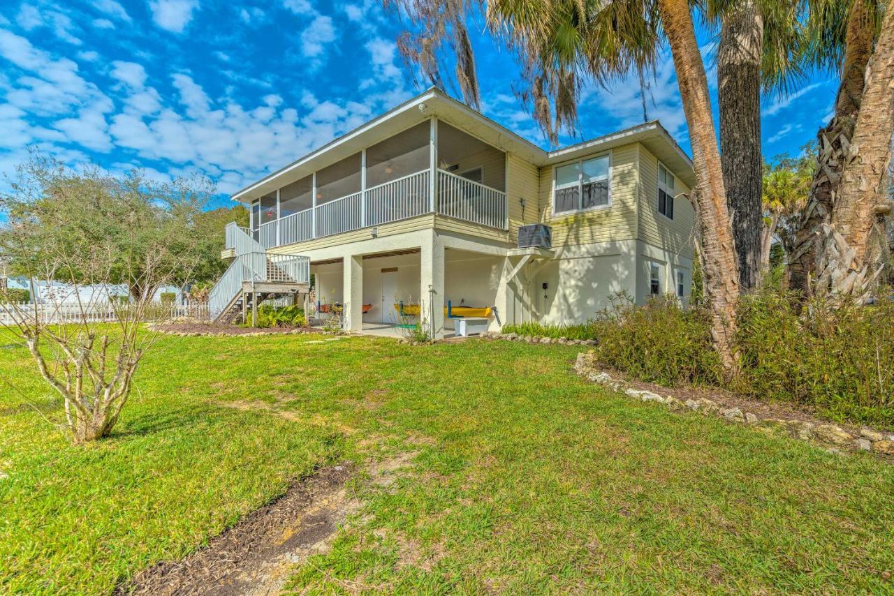 Withlacoochee River House With Dock And Kayaks! Βίλα Yankeetown Εξωτερικό φωτογραφία