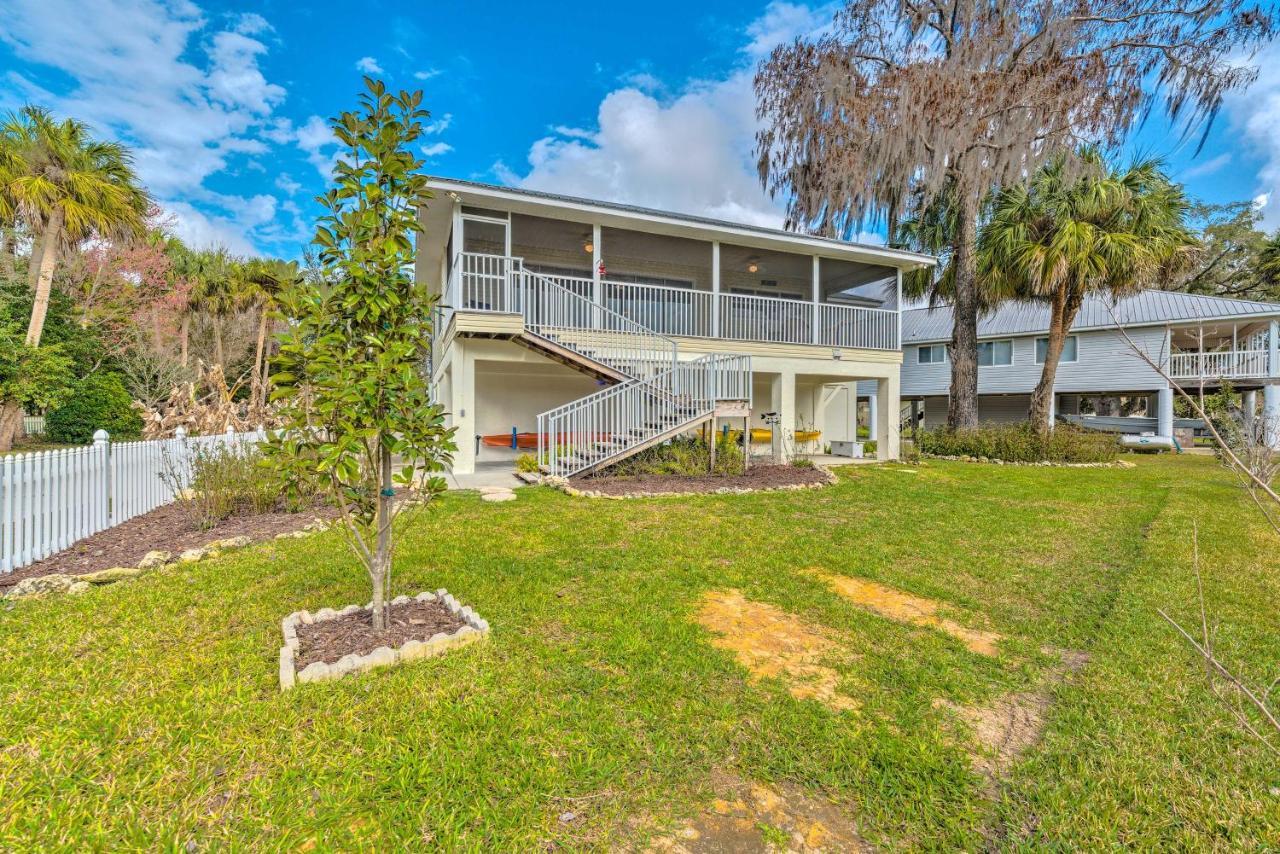 Withlacoochee River House With Dock And Kayaks! Βίλα Yankeetown Εξωτερικό φωτογραφία