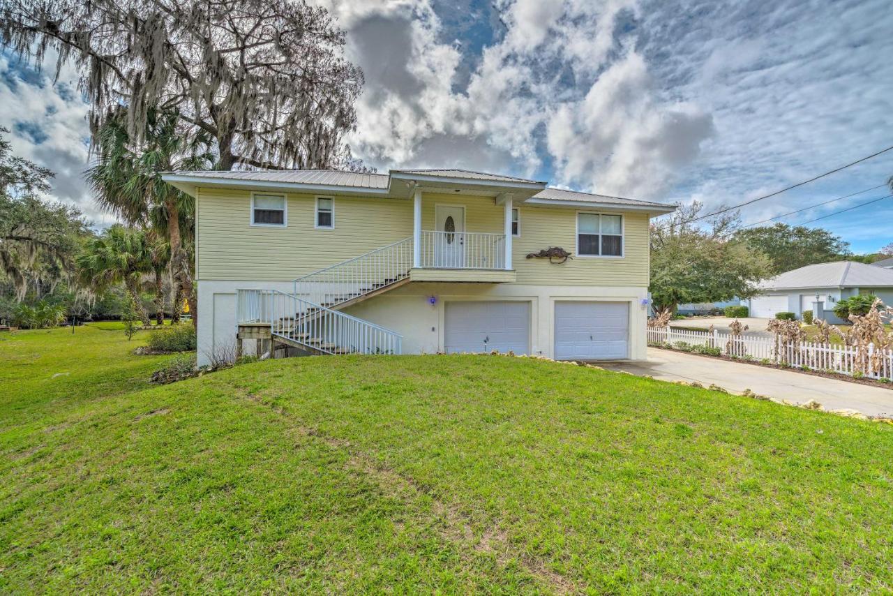 Withlacoochee River House With Dock And Kayaks! Βίλα Yankeetown Εξωτερικό φωτογραφία